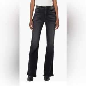 Kut from the Kloth Dark Gray Flare Jeans